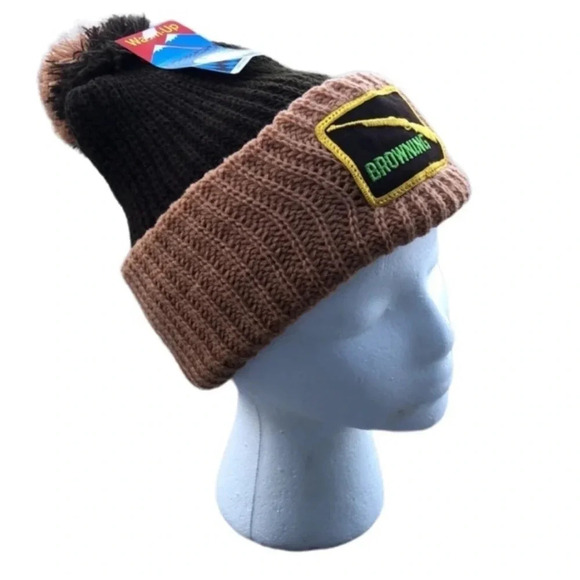 Unisex Vintage Knit Winter Ski Hat NWT - Picture 4 of 6
